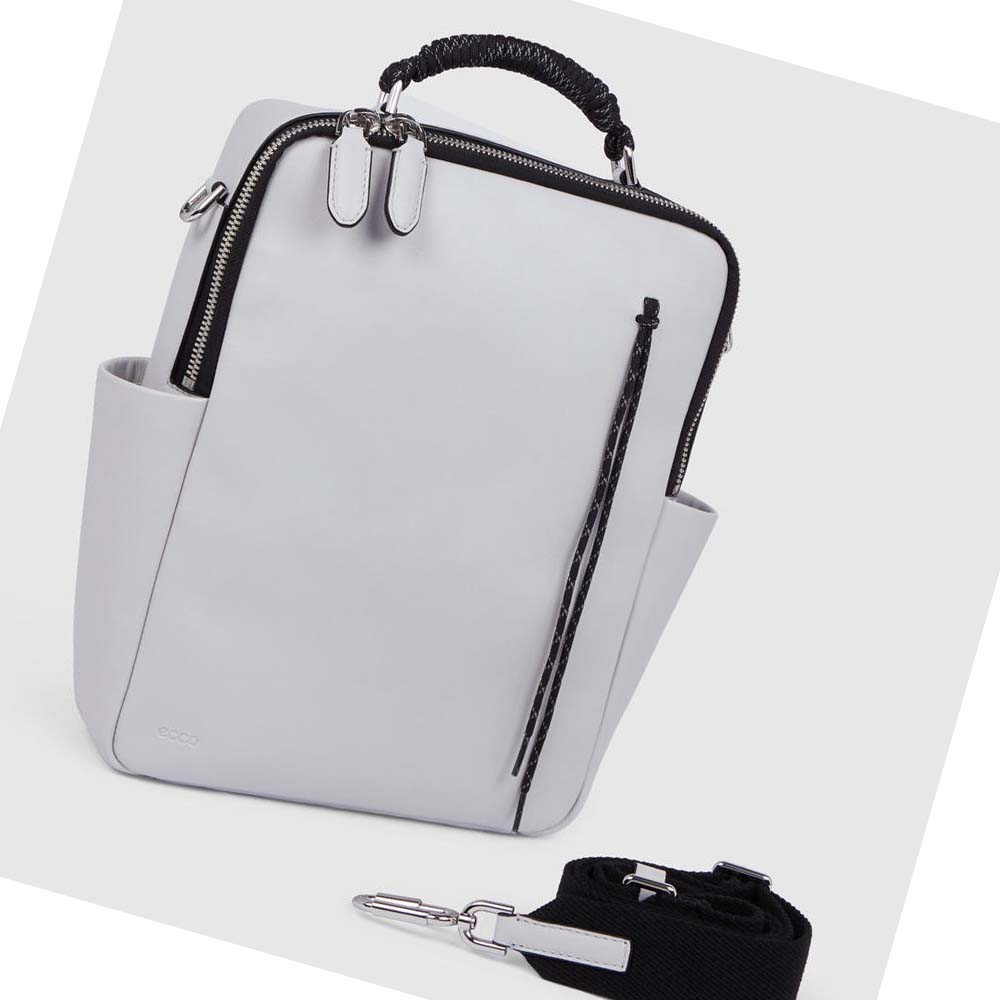 Dámské Kabelky Ecco CERAMIC TECH-BAG COMPACT Bílé | CZ 326NWY